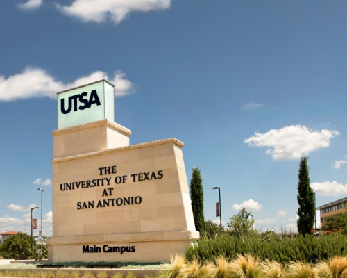 Main Entrance to UTSA Campus